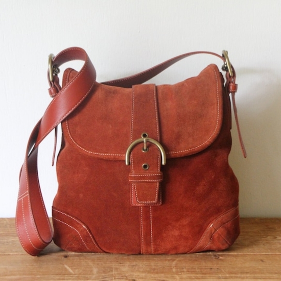 Coach Handbags - Coach Soho Suede Crossbody Bag